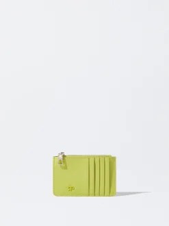 PARFOIS Tarjetero B&aacute;sico Amarillo Hot