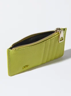 PARFOIS Tarjetero B&aacute;sico Amarillo Hot