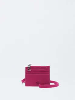 PARFOIS Tarjetero Con Asa De Mano Rosa Online