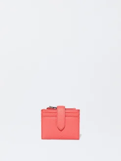 PARFOIS Tarjetero Con Monedero Coral Best