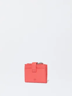 PARFOIS Tarjetero Con Monedero Coral Best