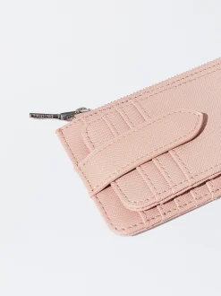 PARFOIS Tarjetero Con Monedero Beige Sale