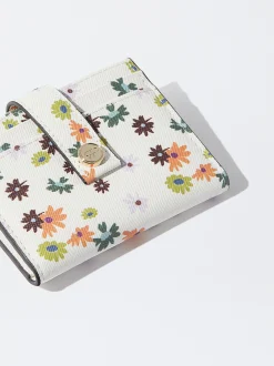 PARFOIS Tarjetero Estampado Floral Multicor Outlet