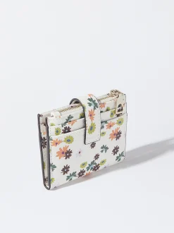 PARFOIS Tarjetero Estampado Floral Multicor Outlet