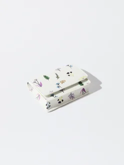 PARFOIS Tarjetero Estampado Floral Multicor Cheap
