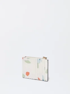 PARFOIS Tarjetero Estampado Floral Multicor Cheap
