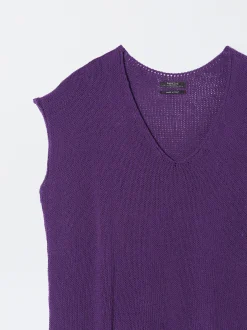 PARFOIS Top B&aacute;sico Algod&oacute;n Violeta Best