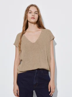 PARFOIS Top B&aacute;sico Algod&oacute;n Blanco New