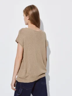 PARFOIS Top B&aacute;sico Algod&oacute;n Blanco New