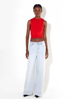 PARFOIS Top De Punto Rojo Cheap