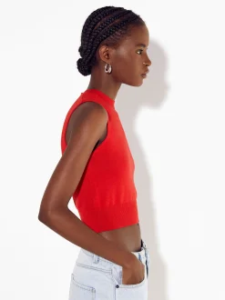 PARFOIS Top De Punto Rojo Cheap