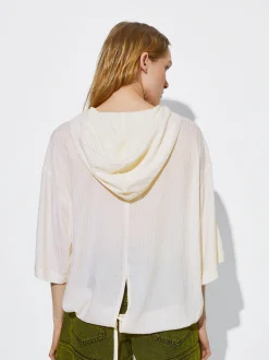 PARFOIS Top Modal Con Hilo Metalizado Crudo Best Sale