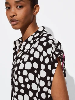 PARFOIS Vestido Camisero Estampado Multicor Sale