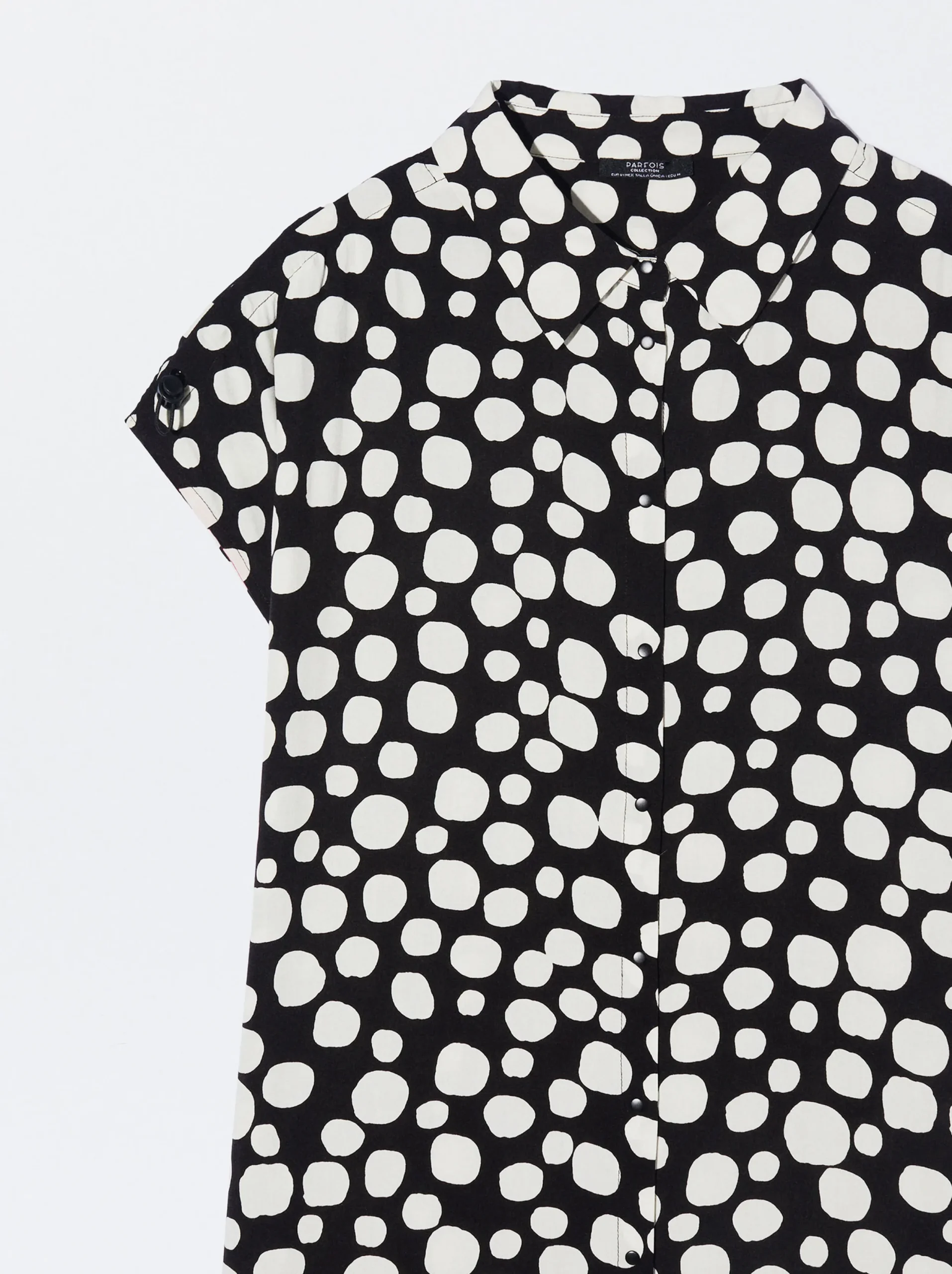 PARFOIS Vestido Camisero Estampado Multicor Sale