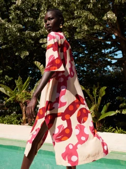 PARFOIS Vestido Camisero Estampado Multicor Store