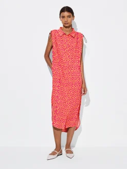 PARFOIS Vestido Camisero Estampado Multicor Clearance