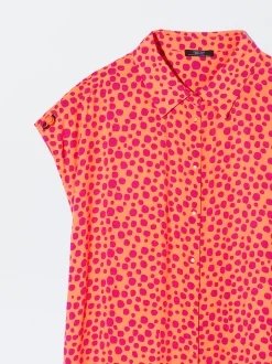 PARFOIS Vestido Camisero Estampado Multicor Clearance
