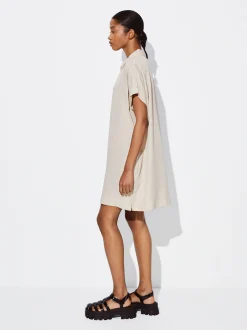 PARFOIS Vestido Camisero Lyocell Beige Store