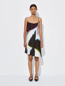 PARFOIS Vestido Corto Estampado Multicor Store