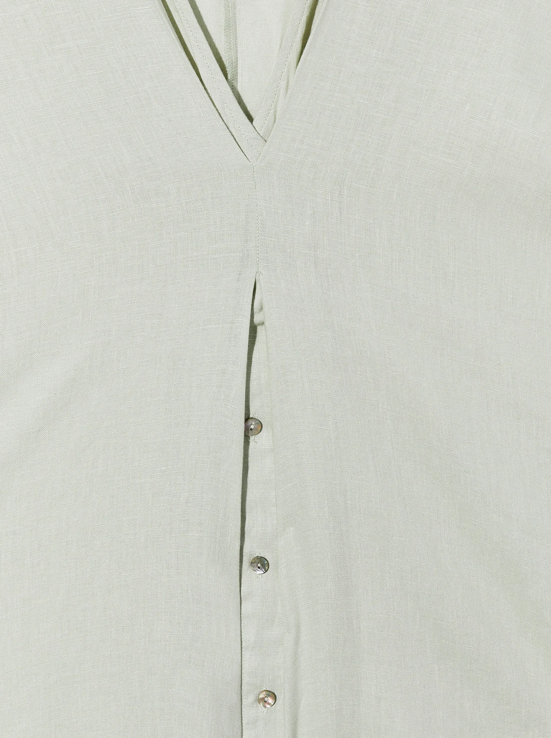 PARFOIS Vestido De Lino Multicor Shop