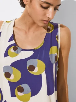 PARFOIS Vestido Largo Estampado Multicor Flash Sale