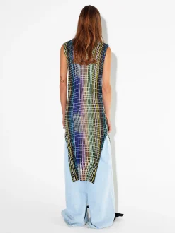PARFOIS Vestido Largo Estampado Multicor New