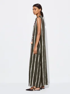 PARFOIS Vestido Modal Con Rayas Multicor Online
