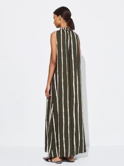 PARFOIS Vestido Modal Con Rayas Multicor Online
