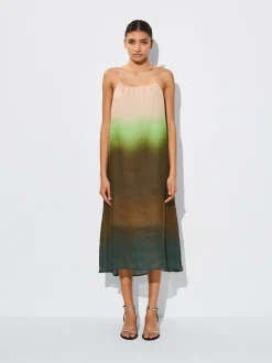 PARFOIS Vestido Ramio Tie-Dye Multicor Store