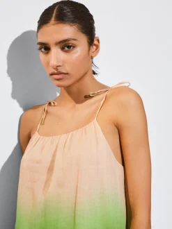 PARFOIS Vestido Ramio Tie-Dye Multicor Store