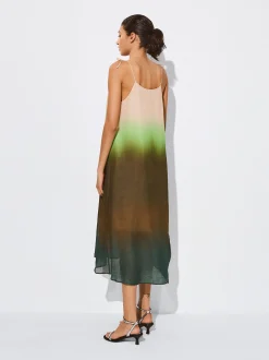PARFOIS Vestido Ramio Tie-Dye Multicor Store