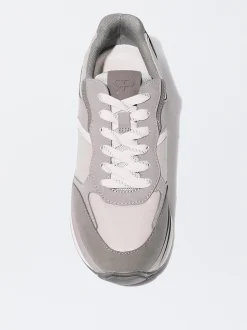 PARFOIS Zapatillas Deportivas Combinadas Gris Sale