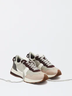 PARFOIS Zapatillas Deportivas Combinadas Gris Flash Sale