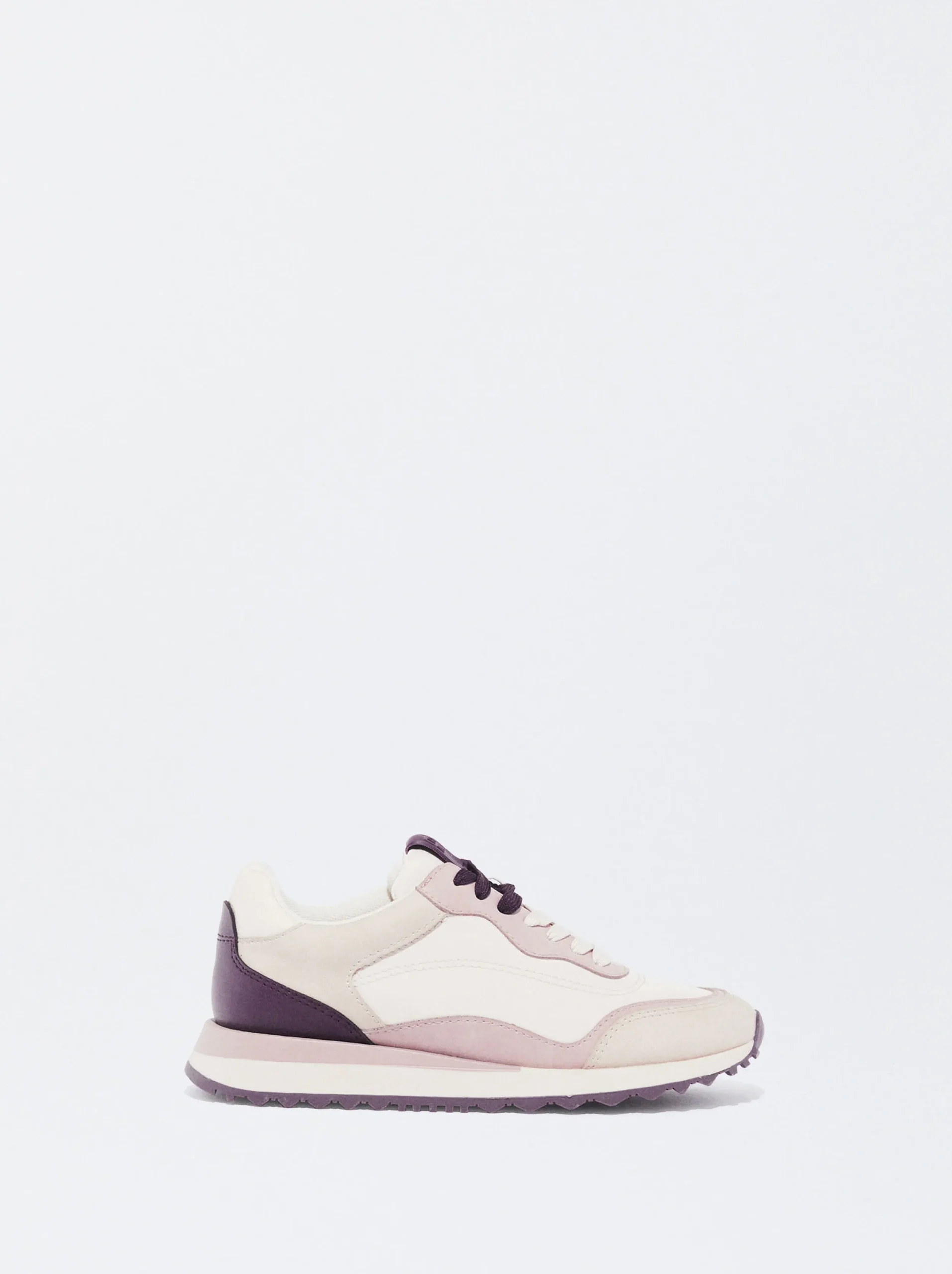 PARFOIS Zapatillas Deportivas Combinadas Beige Clearance