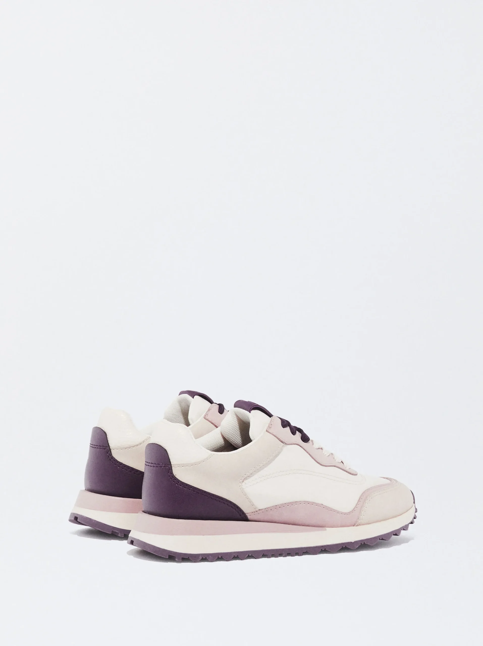 PARFOIS Zapatillas Deportivas Combinadas Beige Clearance