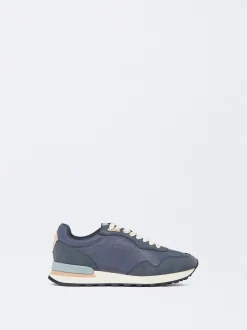 PARFOIS Zapatillas Running Combinadas Azul Marino Flash Sale