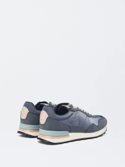 PARFOIS Zapatillas Running Combinadas Azul Marino Flash Sale