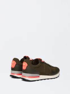 PARFOIS Zapatillas Running Combinadas Caqui Best