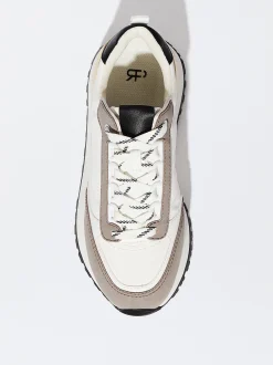 PARFOIS Zapatillas Running Multicolor Marr&oacute;n Cheap