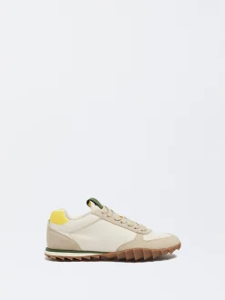 PARFOIS Zapatillas Running Nylon Beige Hot