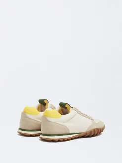 PARFOIS Zapatillas Running Nylon Beige Hot