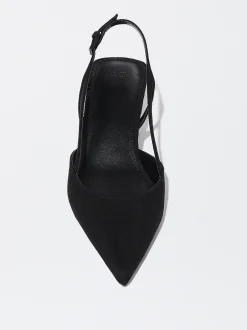 PARFOIS Zapato Tac&oacute;n Destalonado Negro Shop