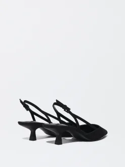PARFOIS Zapato Tac&oacute;n Destalonado Negro Shop