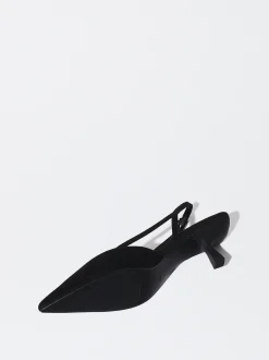 PARFOIS Zapato Tac&oacute;n Destalonado Negro Shop