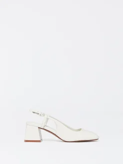 PARFOIS Zapato Tac&oacute;n Destalonado Blanco Sale