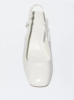 PARFOIS Zapato Tac&oacute;n Destalonado Blanco Sale